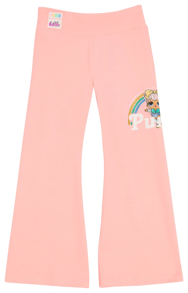 PUMA Girls PUMA LOL Dawn Flare Leggings - Girls' Toddler Pink/Multi Size 2T