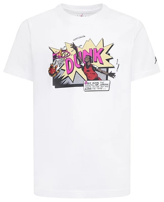 Jordan Air Comics Dunk Short Sleeve T-Shirt - Boys' Grade School