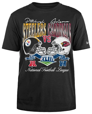 New Era Steelers/Cardinals Super Bowl S/S T-Shirt - Men's