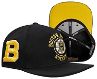 Pro Standard Bruins Hybrid Snapback Cap - Men's