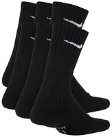 Nike 6 Pack Cushioned Crew Socks - Boys' Grade School