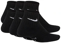 Nike 6 Pack Cushioned Quarter Socks - Boys' Grade School