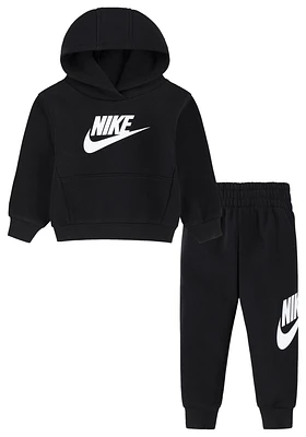 Nike Boys Club Fleece Set - Boys' Infant Black/Black
