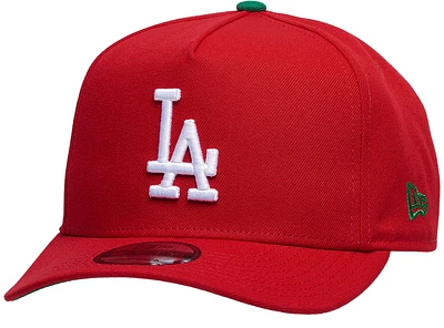 New Era Dodgers 950 A Frame World Series Curve Cap - Men's