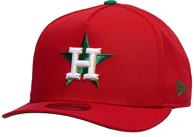 New Era Astros 950 A Frame 45 Years Curve Cap - Men's