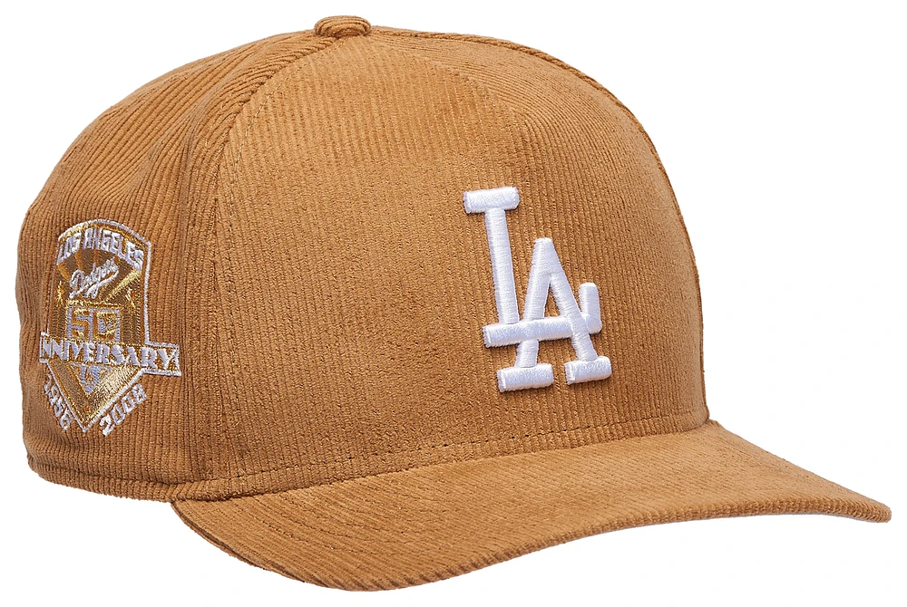 New Era Dodgers 950 A Frame 50th Anniversary Curve Cap - Men's