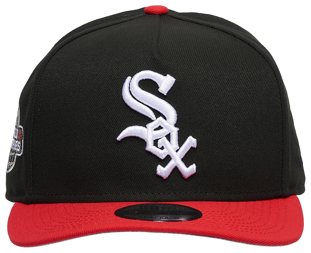 New Era White Sox 950 A Frame 05 World Series Curve Cap - Men's