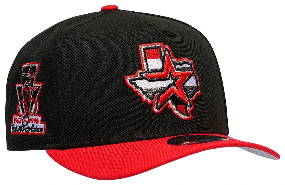 New Era Astros 950 A Frame 35th Curve Cap - Men's