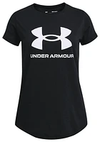 Under Armour Sportstyle Logo T-Shirt  - Girls' Grade School