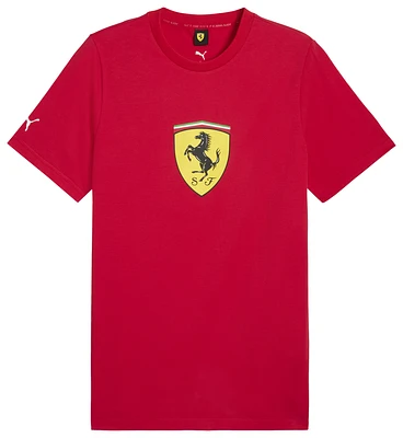 PUMA Ferrari Race Colored Big Shield T-Shirt  - Men's