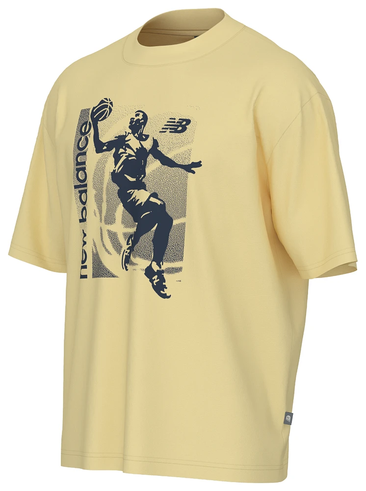 New Balance Hoops Graphic Vintage T-Shirt - Men's