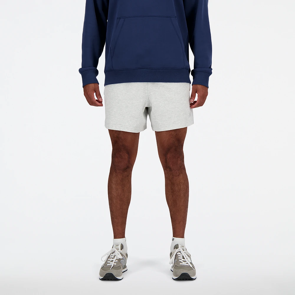 New Balance Athletics French Terry Shorts 5" - Men's