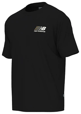 New Balance Athletics Multi Color Logo T-Shirt  - Men's