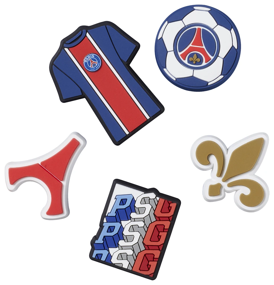 Crocs Paris St Germain City 5 Pack Jibbitz - Adult