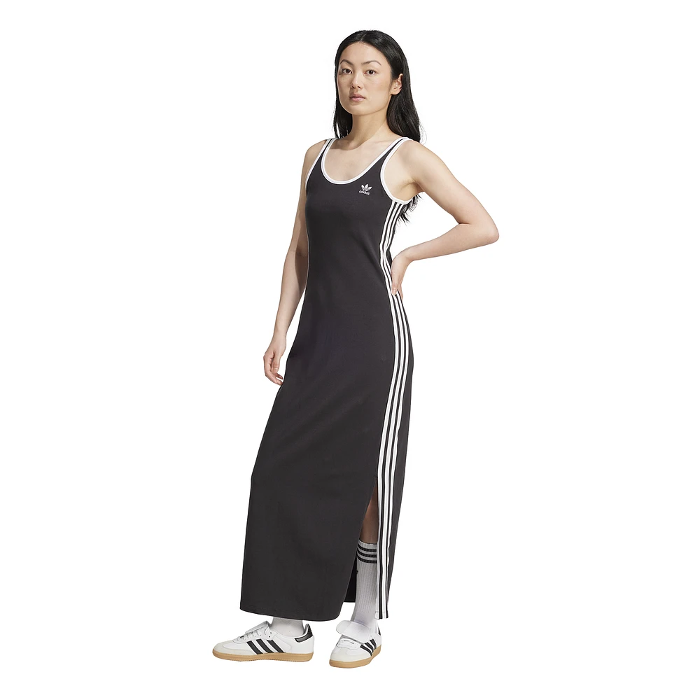 adidas 3 Stripe Tank Dress - Women's