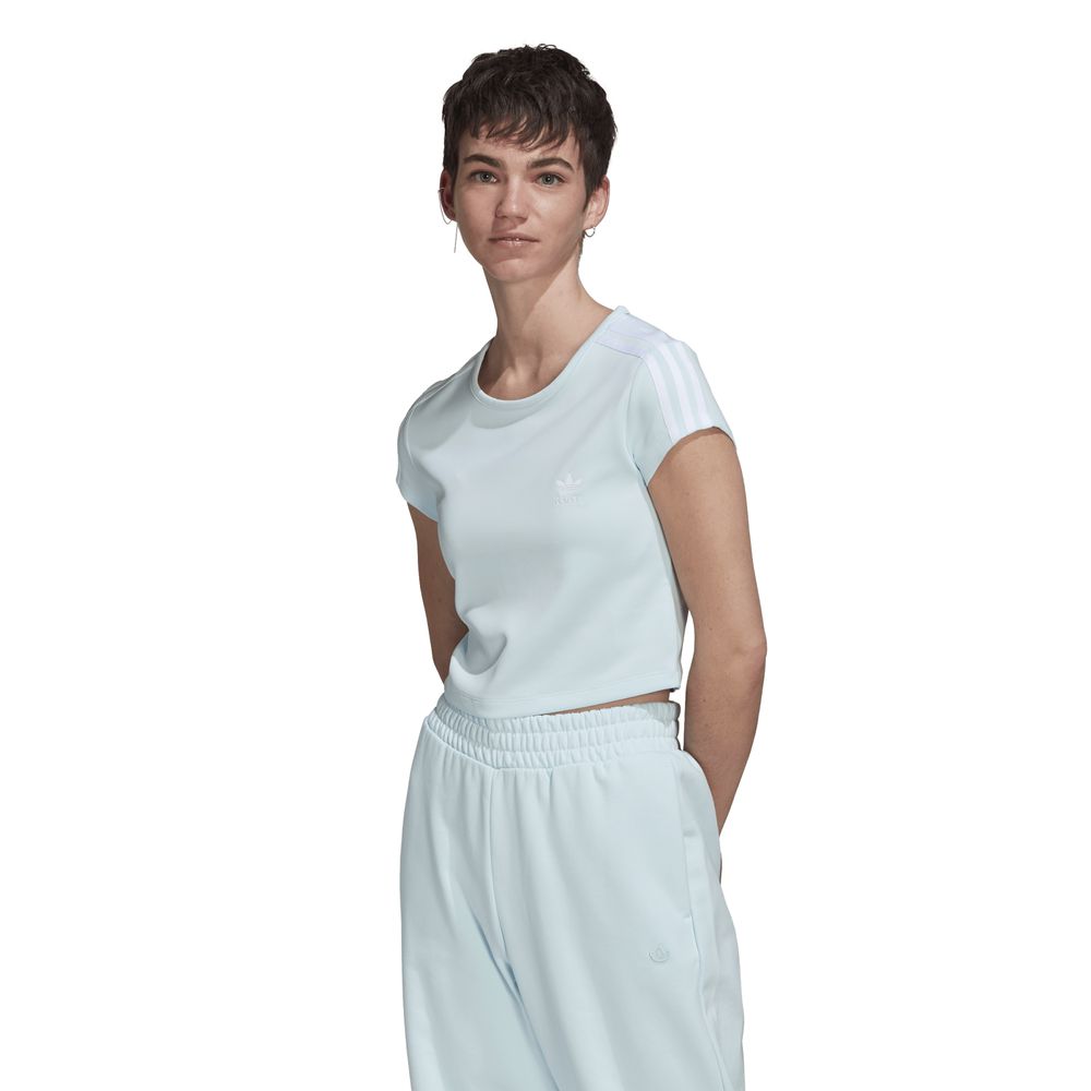 adidas T-shirt raccourci Originals - Pour femmes