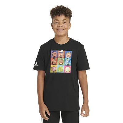adidas Lil Stripe NFT T-Shirt - Boys' Grade School