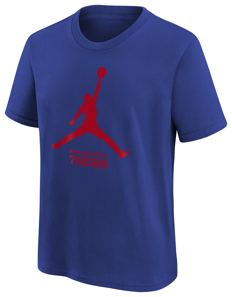 Nike 76ers Essential Jumpman T-Shirt - Boys' Grade School