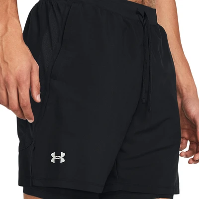 Under Armour Launch 7'' 2-IN-1 Shorts - Men's