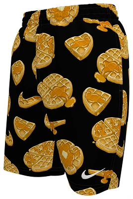 Nike Tossed Waffles 7" Volley Short  - Boys' Grade School