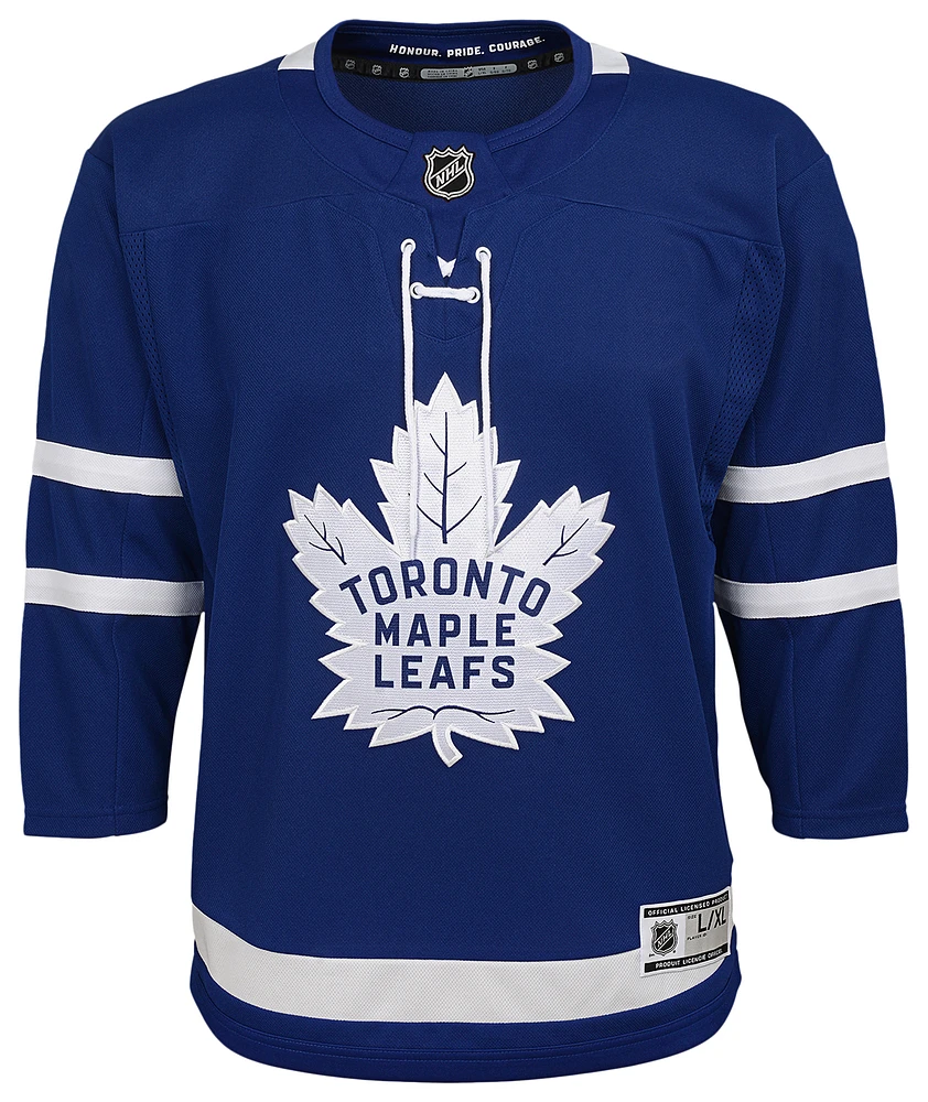 Outerstuff Maple Leafs Premier Home Jersey - Boys' Grade School
