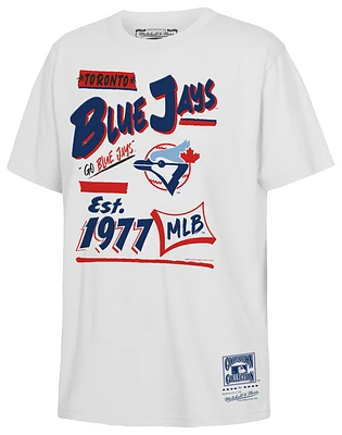 Mitchell & Ness Blue Jays Hand Drawn T-Shirt  - Boys' Grade School