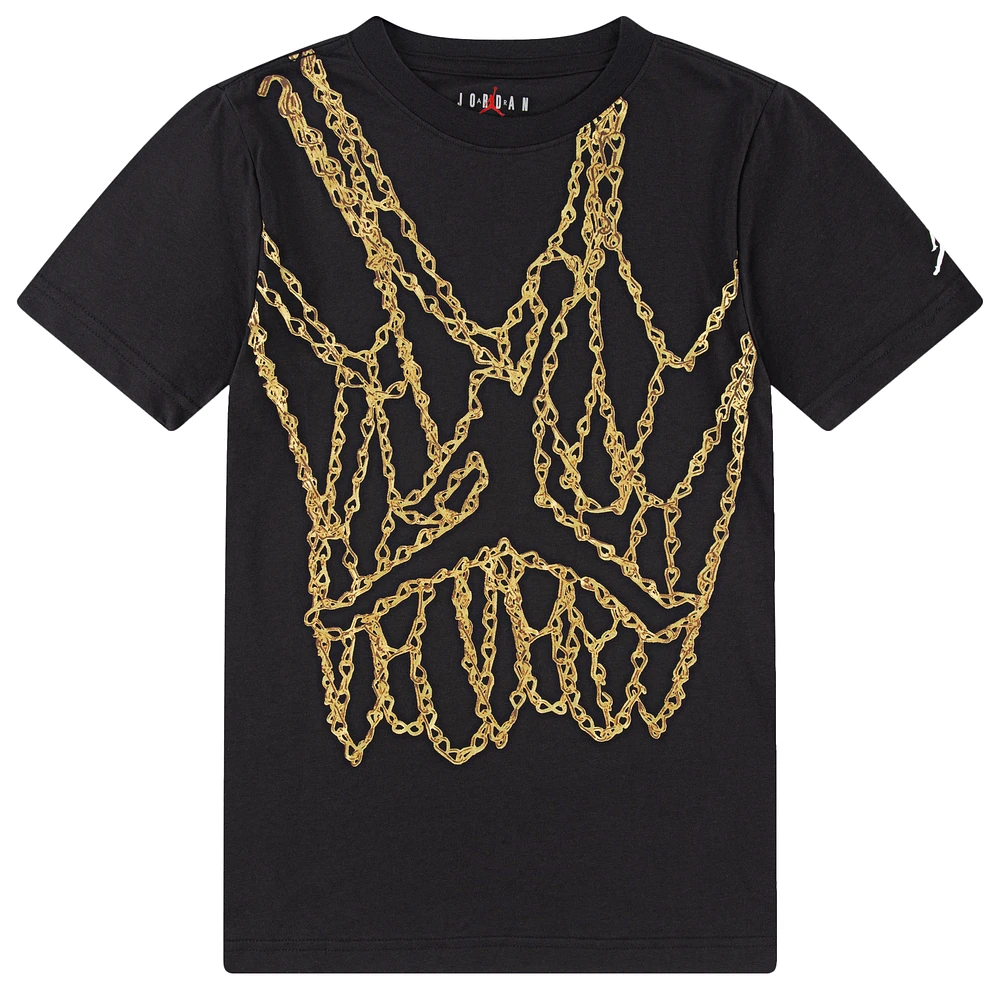Jordan Jumpman Chain Short Sleeve Crew - Boys' Grade School