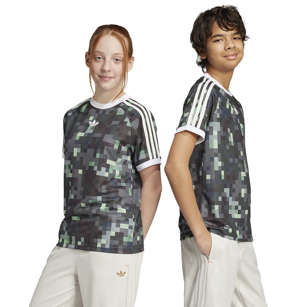 adidas Originals Minecraft Pixel AOP Camo T-Shirt - Boys' Grade School