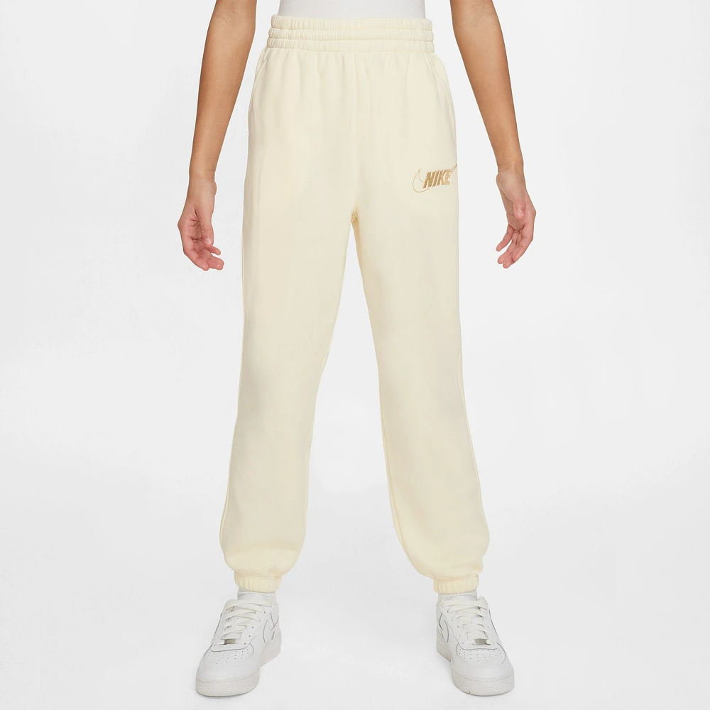 Nike NSW Club Fleece Loose Pants - Girls' Grade School