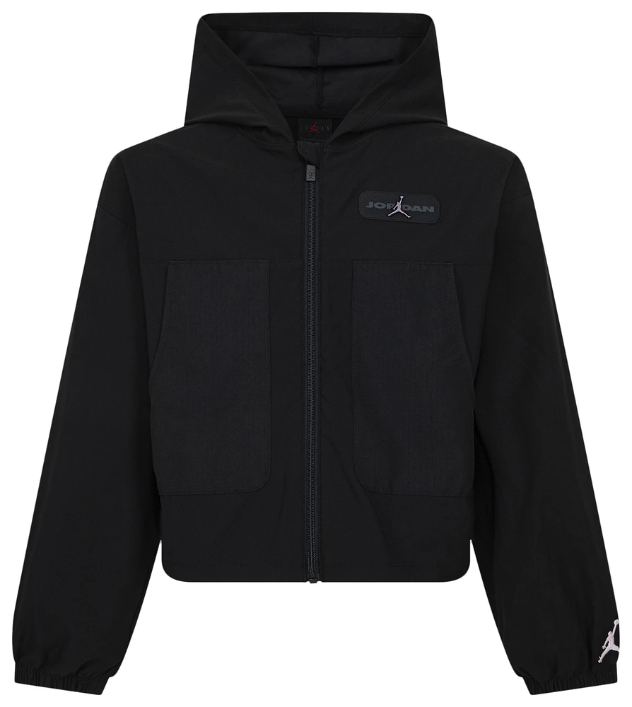 Jordan Crafted Utility Woven Full-Zip - Girls' Grade School