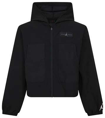 Jordan Crafted Utility Woven Full-Zip  - Girls' Grade School