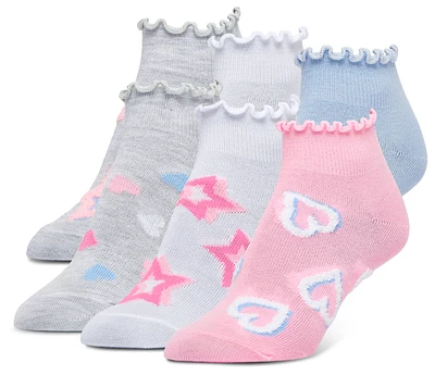 Implus Sof Sole Quarter Socks 6 Pack  - Girls' Grade School