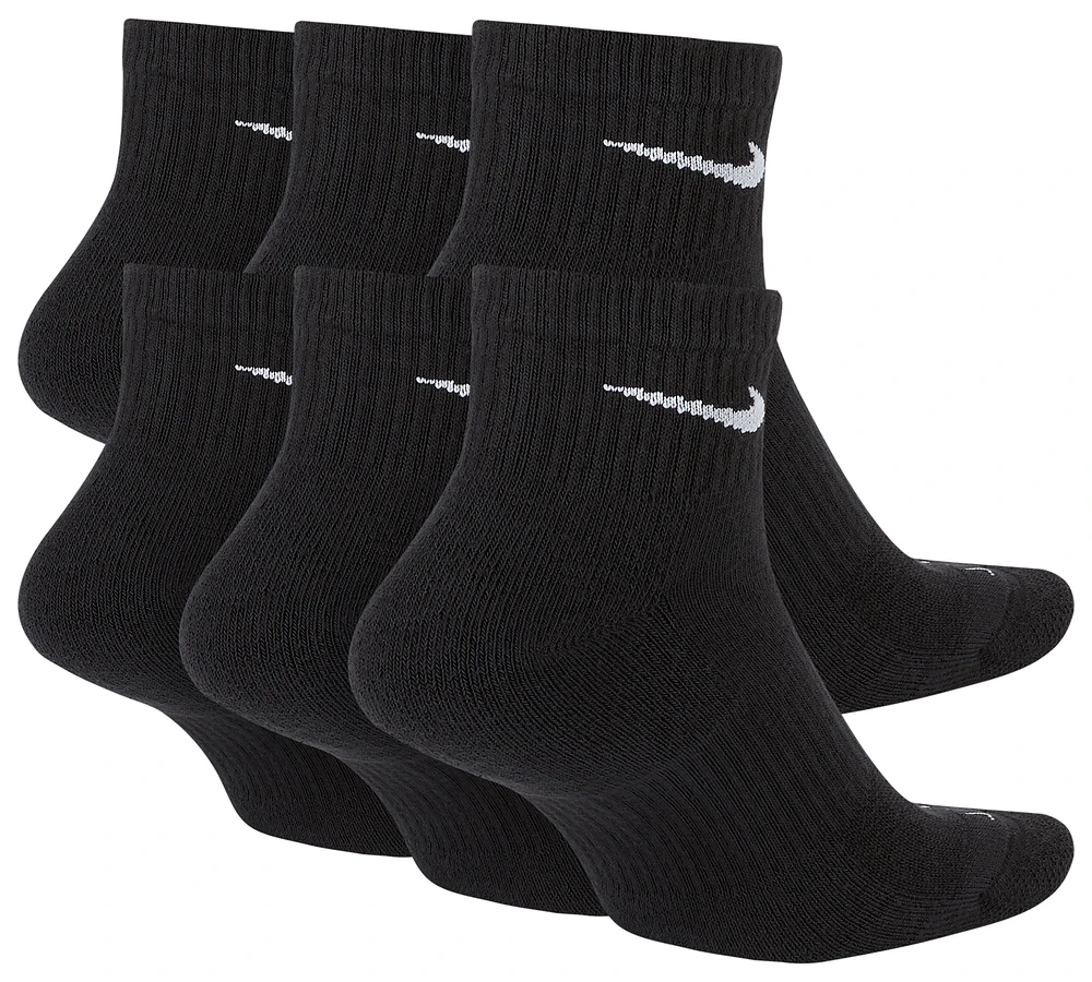 Nike 6 Pack Dri-FIT Plus Quarter Socks - Men's