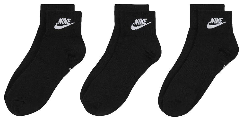 Nike 3 Pack Ankle Socks - Men's
