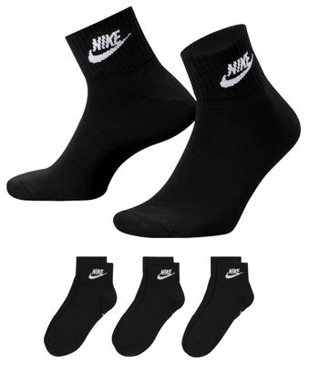 Nike Emballage de 3 paires de chaussettes à la cheville - Pour hommes