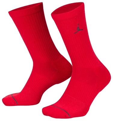 Jordan Every Day Cushioned Crew 3 Pack Socks  - Men's