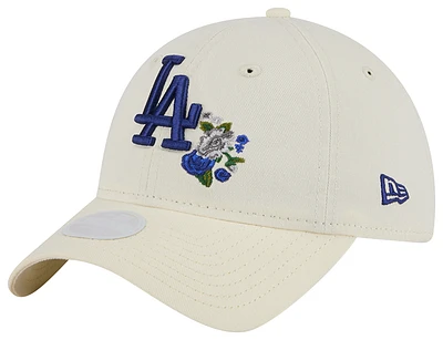 New Era Dodgers 9Twenty Floral Cap  - Women's