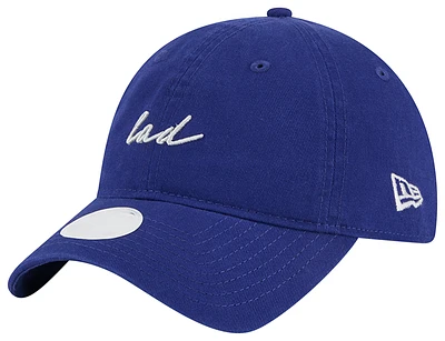 New Era Dodgers 9Twenty Script Cap  - Women's