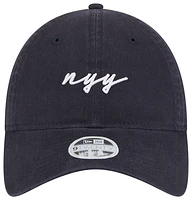 New Era Yankees 9Twenty Script Cap  - Women's
