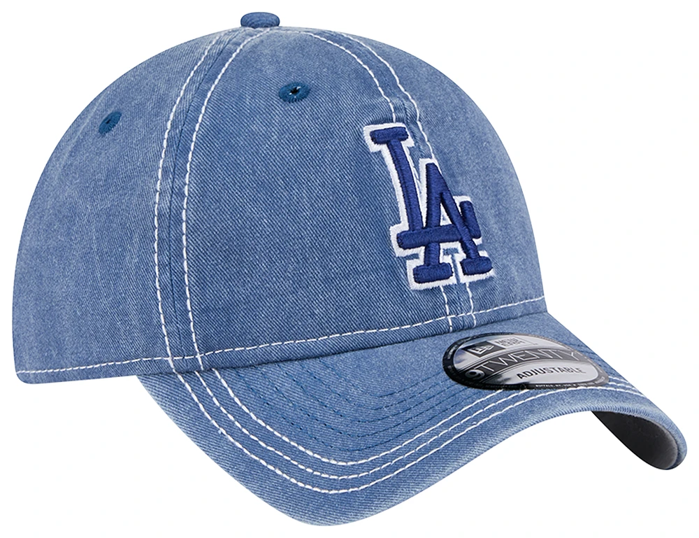 New Era Dodgers Washed Cap  - Men's