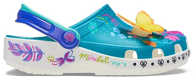 Crocs Girls Mirabel Classic Clogs - Girls' Preschool Shoes Yellow/Pink/Teal