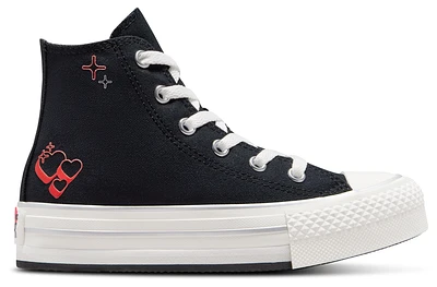 Converse Girls Converse Chuck Taylor Eva Lift Y2K - Girls' Preschool Shoes Red/Black/White Size 11.0
