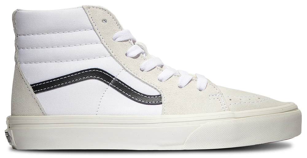 Vans Boys SK8 Hi - Boys' Grade School Running Shoes White/Black