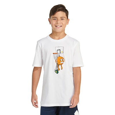 adidas Lil Stripe Graphic T-Shirt - Boys' Grade School