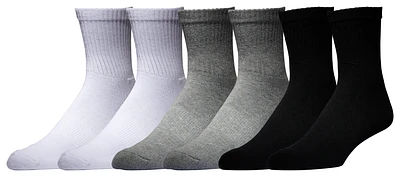 LCKR 6 Pack Basic Quarter Socks - Men's