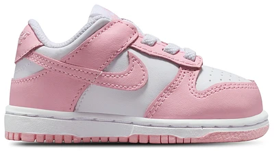 Nike Girls Dunk Low - Girls' Toddler Shoes Soft Pink/White