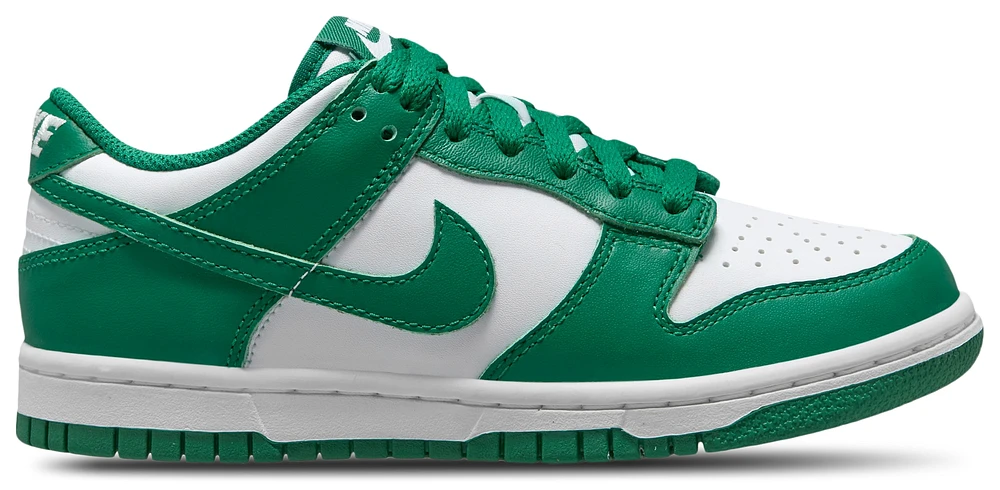 Nike Boys Dunk Low - Boys' Grade School Shoes Green/White