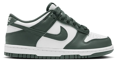 Nike Boys Dunk Low - Boys' Grade School Shoes White/Vintage Green