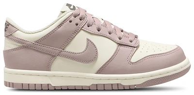 Nike Girls Dunk Low - Girls' Grade School Basketball Shoes Sail/Particle Rose
