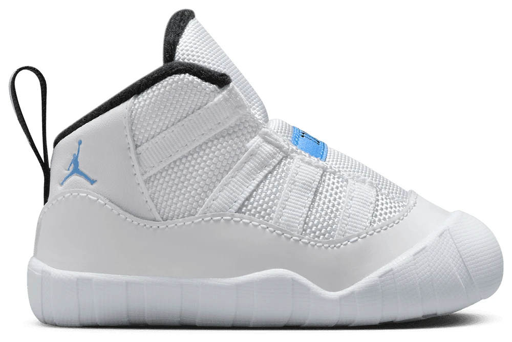 Jordan Boys Jordan Retro 11 Crib Bootie - Boys' Infant Shoes White/Legend Blue Size 03.0